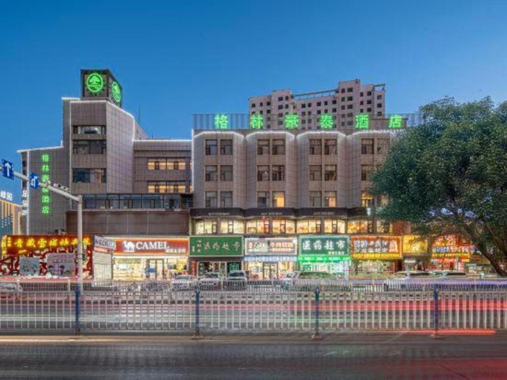 Greentree Inn Geermu Walking Street Business Hotel Golmud Dış mekan fotoğraf